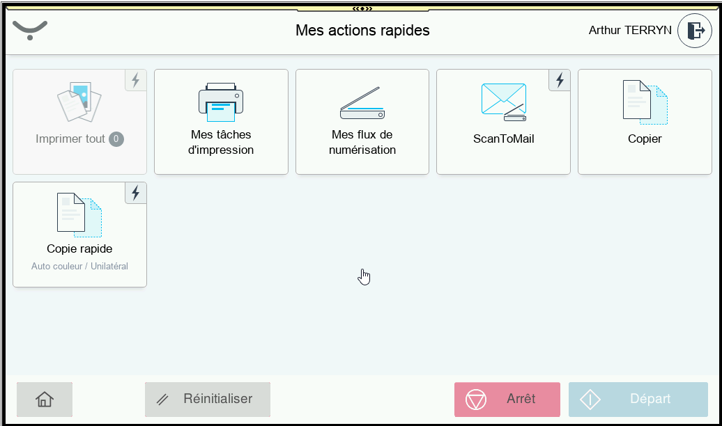 Activation du badge